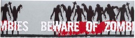 Forum Novelties -  Zombie Warning Tape -  Prop Decoration - Beware of Zombies - £7.04 GBP