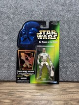 NEW Star Wars Power of the Force Hoth Rebel Soldier Action Figure Kenner KG - £7.87 GBP