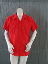 Vintage Western Shirt - Cowpoke Short Sleeve - Men&#39;s Large  - £43.28 GBP