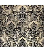 Wall Stencil Damask Flora - DIY Allover Stencil better than Wallpaper - £51.91 GBP