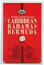 AAA Travel Guide to the Caribbean Bahamas Bermuda 1968-69 - £14.01 GBP