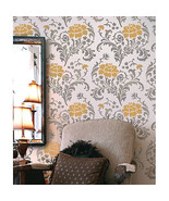 Julia Allover Stencil Pattern - Reusable stencils just like wallpaper - £35.93 GBP