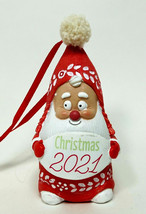 Snow Gnomes Red 2021 Dated Gnome Ornament by Dept 56 Snowopinons - £3.50 GBP