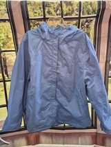 Women Blue Rain Jacket - Size Large - $23.58
