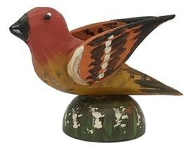 Hand Carved Bird - Vintage Pennsylvania Dutch Wood Usa Folk Art - Ben F Hoover - £306.76 GBP