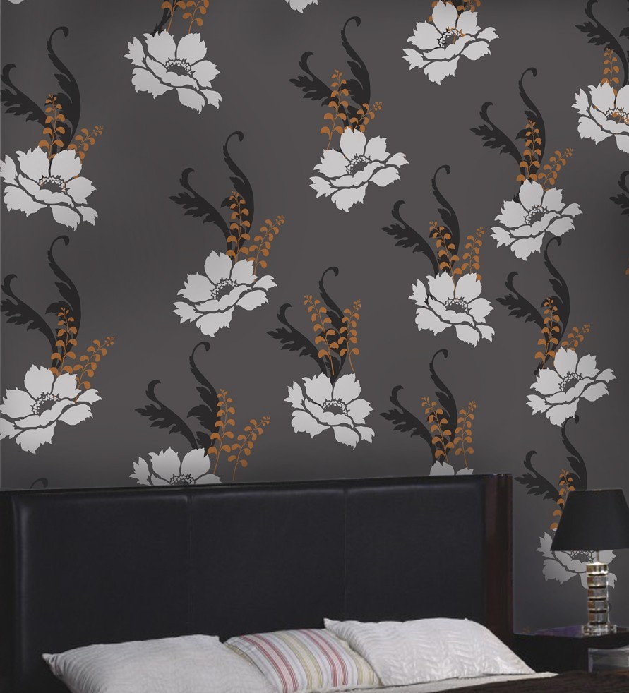 Primary image for Wall Pattern Stencil Kit Peony Dream, Reusable stencils not Wallpaper