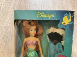 Vintage Disney The Little Mermaid Ariel Doll by Tyco Princess Dress - £79.93 GBP