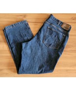Duluth Trading Flex Ballroom Jeans Blue Denim Size 42x32 Fits 40x30 Gusset - £31.10 GBP