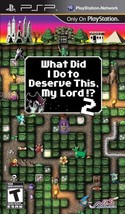 What Did I Do to Deserve This My Lord 2 (Sony PSP, 2010) UMD Disc G ULUS... - $560.45 MXN