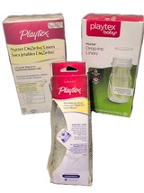 Lot Playtex Nurser Drop-Ins Liners 8–10 oz 105 Count + Nurser Bottle NEW - $15.77