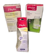 Lot Playtex Nurser Drop-Ins Liners 8–10 oz 105 Count + Nurser Bottle NEW - $22.13 CAD