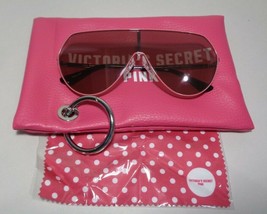 Victoria&#39;s Secret PK0027 Shiny Pink New Women&#39;s Shield Design Sunglasses - £108.72 GBP