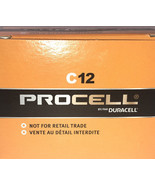 Duracell Procell Alkaline Batteries C 12/Box PC1400-BRAND NEW-SHIPS SAME... - £11.58 GBP