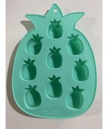 Green Aqua Pineapple Shaped Silicone Ice Cube Tray/Mold - $7.99