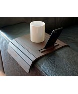 THE ORIGINAL Flexible Sofa Arm Tray, Rosewood Couch Table with Phone and... - $76.74 CAD