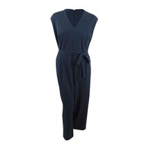 Tommy Hilfiger Womens Plus 14W Navy Blue Tie Waist Wide Leg Jumpsuit NWT... - $1,212.43 MXN