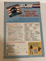 1987 Hasbro GI Joe Order Form Print Ad Advertisement Now You Can Be A Joe pa21 - £10.16 GBP