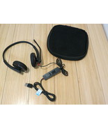 Plantronics Blackwire 300 DA Stereo USB &amp; 3.5mm Plug Computer Headset w... - $63.86 CAD