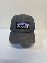 Patagonia Mesh Back Trucker Style Snapback Hat Classic Low Profile Gray ... - €10,08 EUR