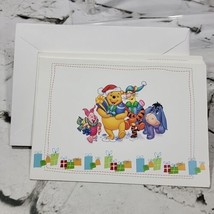 Vintage Disney Winnie The Pooh Christmas Cards Lot Of 8 Paper Magic Group  - $14.84
