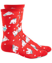 Charter Club Womens Holiday Crew Socks, 2 pack - $10.89