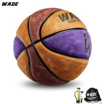 WADE 7# Indoor/outdoor  Basketball Ball for Basketball  Ball High Quality Froste - £94.16 GBP