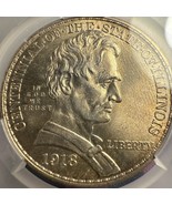 1918 USA Illinois Centennial Half Dollar - CAC Certified At MS 64 - AAA ... - $9,312.32 MXN