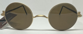XS Paco Rabanne Round Vintage sunglass hipster dandy style Small Gandhi Shades - £134.19 GBP