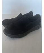 Skechers Shoe Work Black Mens Size 12 Comfort Mesh Slip on Slip Resistan... - £27.19 GBP