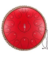Steel Tongue Drum 15 Notes 13 Inch Harmonic Handpan Drum, Percussion Ins... - €167,39 EUR