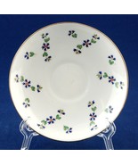 Birks Rawlins &amp; Co Saucer 1662 Y China B.R. &amp; Co. Blue Flowers Green Leaves - £5.19 GBP