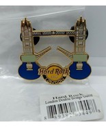 Hard Rock Cafe Pin London Double Bridge Guitar Pin - $376.79 MXN