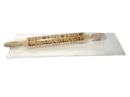 Embossing Rolling Pin Christmas Trees Reindeer Gifts Snowflakes Cookie  ~ New - £10.38 GBP