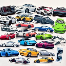 Decal Vinyl Stickers Water-cooled Porsche 911 930 964 993  for Laptop Ce... - $11.30