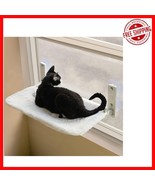 Luxury Cat Window Bed with Steel Frame - Perfect for Relaxation &amp; Bird W... - $623.90 MXN
