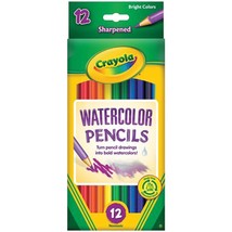 Crayola Watercolor Pencils-12/Pkg Long - £16.50 GBP