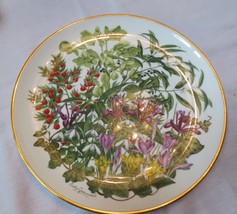 Franklin Mint Royal Horticultural Society Flowers of the Year plate Febr... - $20.00