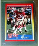 Trading Cards / Sports Cards - 1990 SCORE - ALL PRO #582 - JOE MONTANA - $285.59 MXN