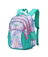 Kids Backpack School Bag Rucksack Cartoon Mermaid Splash Green Theme - £39.94 GBP