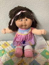 Vintage Cabbage Patch Kid  (First Edition) Hasbro 1989-90 Brown Hair Brown Eyes - £114.02 GBP