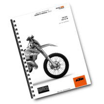 KTM 2023 - 150 EXC XC-W  - OWNERS MANUAL USER GUIDE - $49.99