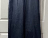 Elie Tahari Womens Size 4 Wide Leg Navy Blue Pants Waitress Wide Band Ba... - £19.42 GBP