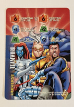 Marvel Overpower Teamwork Universe Card 1996  Mystique Forge Strong Guy - £3.19 GBP