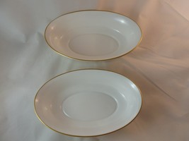Oxford (Lenox) MILBURNE Oval 2 Vegetable Bowls 8.5&quot; long and 10&quot; long - €59,10 EUR
