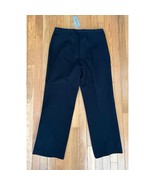 Classic Preppy Vintage Lauren Ralph Lauren Wool blend pants sz 14 navy Blue - $452.69 MXN