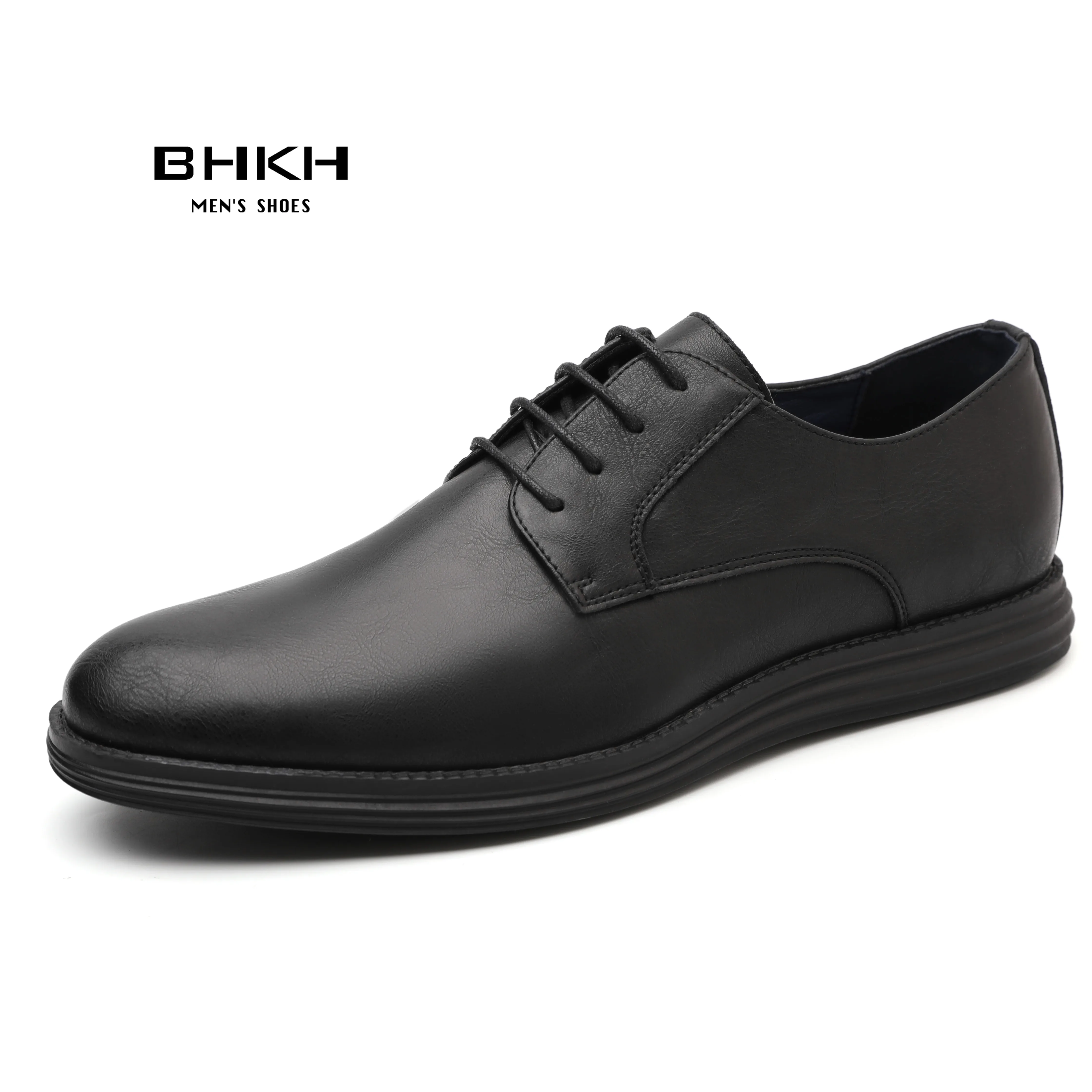 Leather men casual shoes smart business work office lace up dress shoes lightweight men thumb200