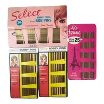 4 Sets Vintage 1960s Bob Bobby Pin Hair Styling Pins La Femme Select Ass... - £18.47 GBP