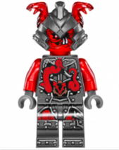 Lego Ninjago Slackjaw Minifigure From 70621 w/HAMMER The Hands Of Time C0247 - £5.09 GBP