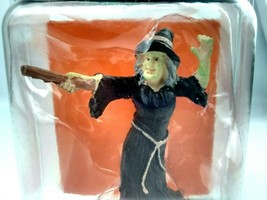 2013 Witch Spellcaster Lemax Spooky Town Halloween Figurine Scary Figure Decor - $15.00