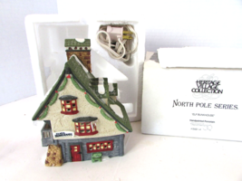 Dept 56 56014-A Elf Bunkhouse Lighted Building North Pole Series   D2 - $23.70